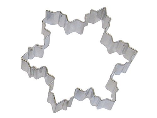 R&M Snowflake 4" Cookie Cutter in Durable, Economical, Tinplated Steel