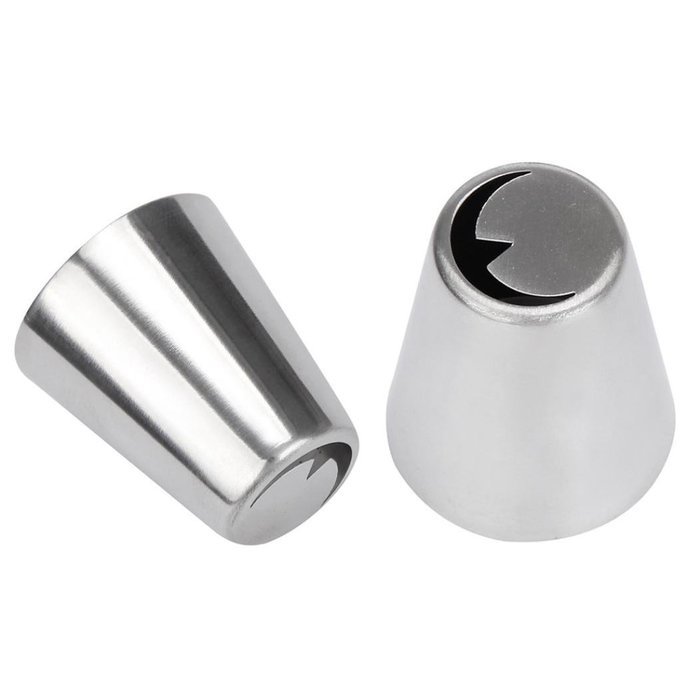 Baking Tool, Franterd 1pc 304 Steel Cake Icing Decorating Nozzles Tips (U)