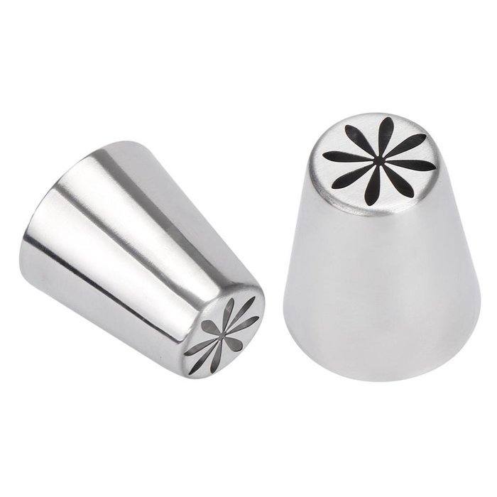 Baking Tool, Franterd 1pc 304 Steel Cake Icing Decorating Nozzles Tips (U) N17