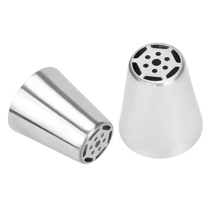Baking Tool, Franterd 1pc 304 Steel Cake Icing Decorating Nozzles Tips (U) N21