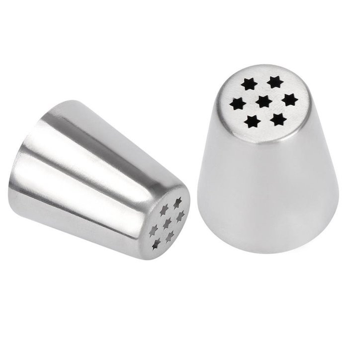 Baking Tool, Franterd 1pc 304 Steel Cake Icing Decorating Nozzles Tips (U) N40