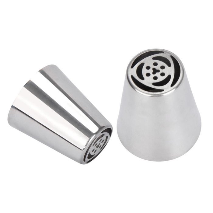Baking Tool, Franterd 1pc 304 Steel Cake Icing Decorating Nozzles Tips (U) N47