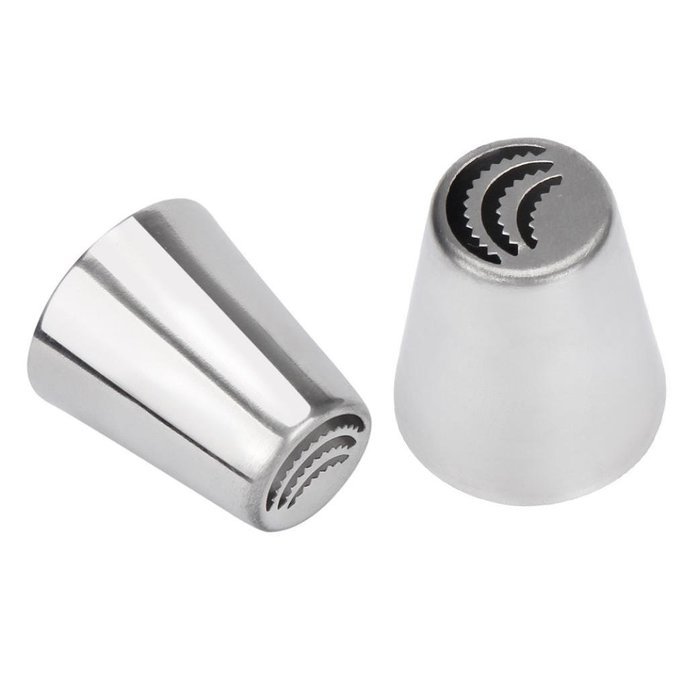 Baking Tool, Franterd 1pc 304 Steel Cake Icing Decorating Nozzles Tips (U) N51