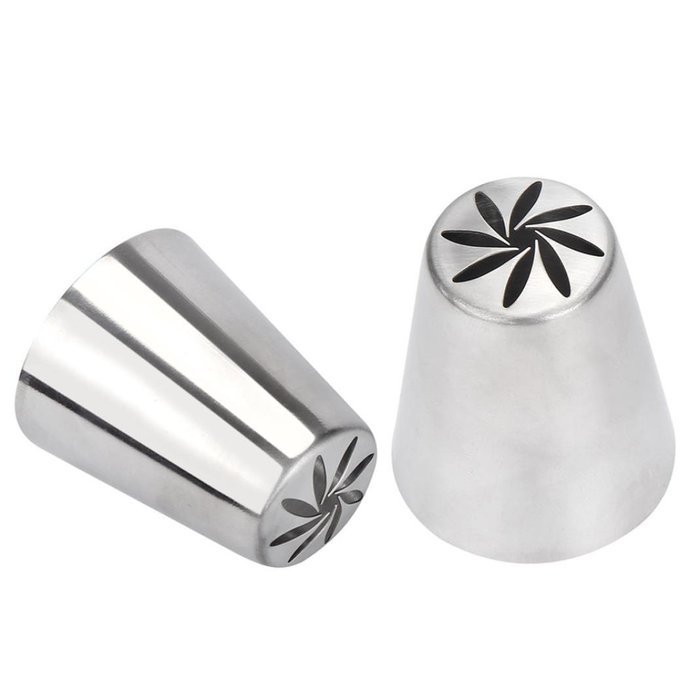 Baking Tool, Franterd 1pc 304 Steel Cake Icing Decorating Nozzles Tips (U) N62