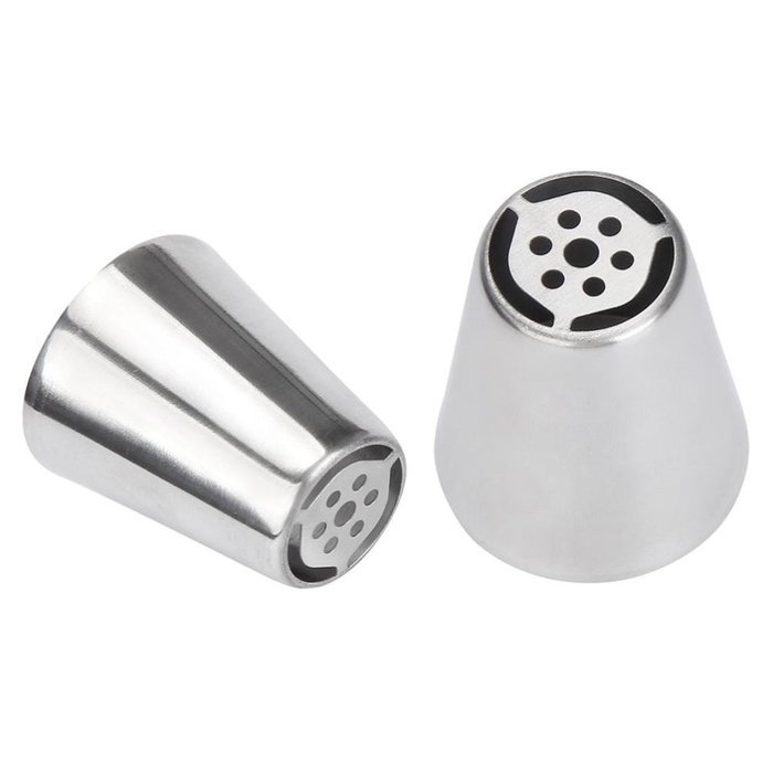 Baking Tool, Franterd 1pc 304 Steel Cake Icing Decorating Nozzles Tips (U) N66