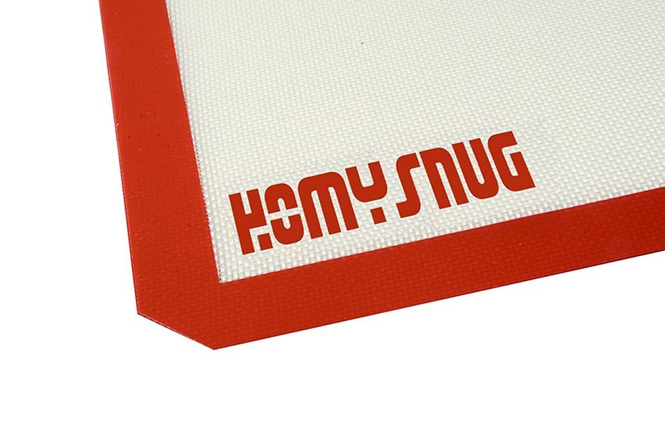 HOMYSNUG(TM) Silicone Baking Mat - Set of 3 - Half Sheet(Thick & Large 11.5" x 16.4") Cookie Baking Set - Nonstick... N6
