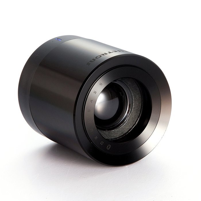 NEW Lifetrons DrumBass III XL MIni Bluetooth Speaker, Deluxe Wireless Black Edition