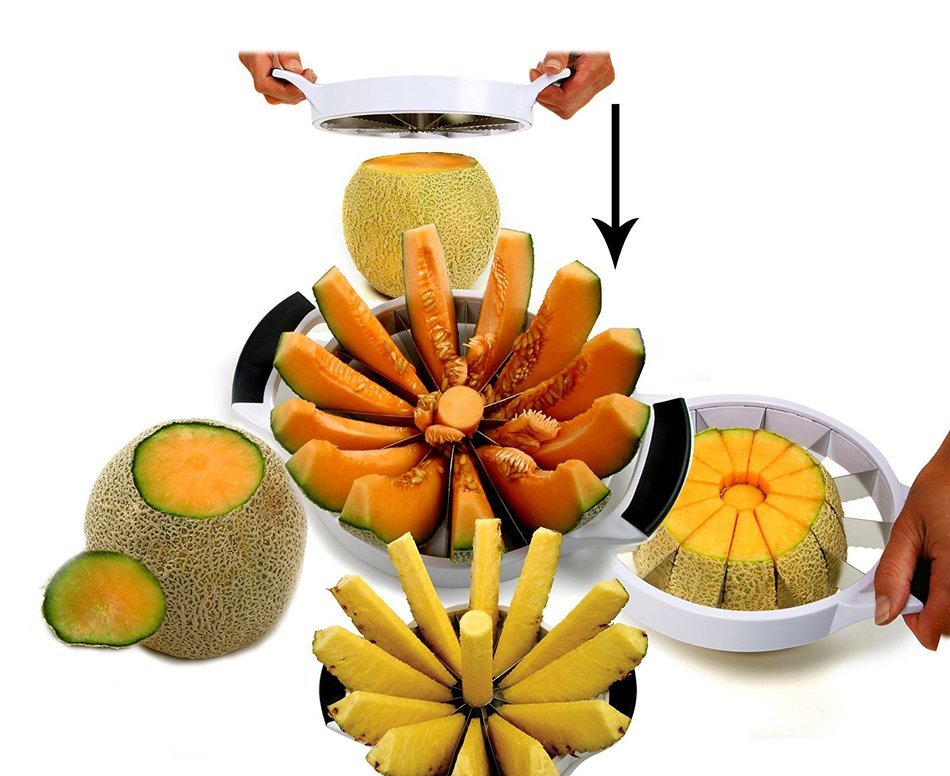 Grip-Ez 8" Melon/Pineapple Cutter N2