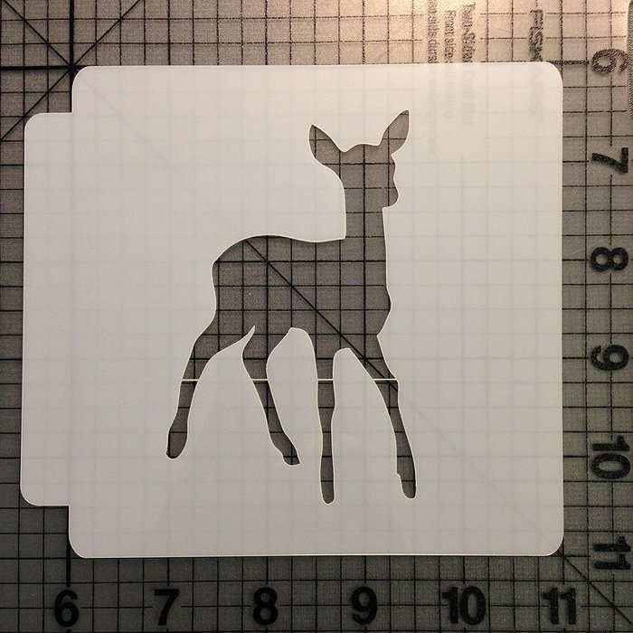 Deer Stencil 100 (5.5 Inches)