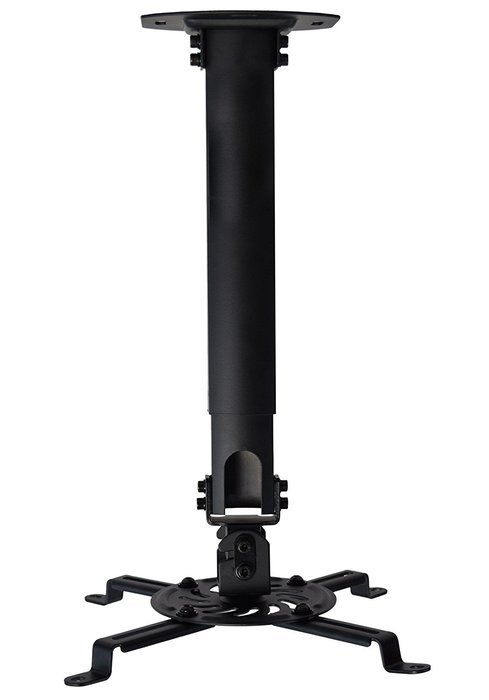 VIVO Universal Extending White Ceiling Projector Mount / Height Adjustable Projection (MOUNT-VP02W) N6