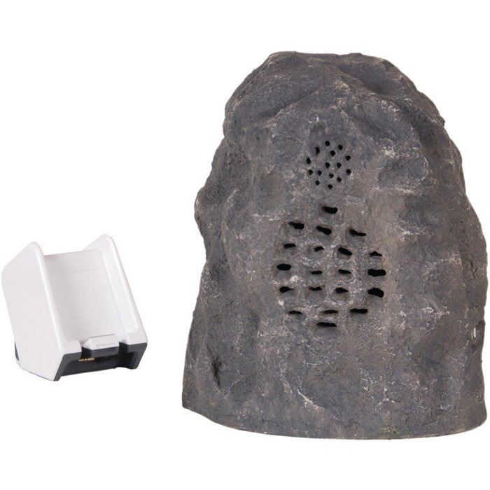 Grace Digital GDI-AQRCK400 Dual Powered Wireless Rock Speaker with Built-In Rechargeable Batteries and Dual Powered...