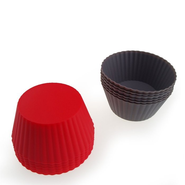 MIREN 12 Pack Reusable Nonstick Jumbo Premium Silicone Baking Cups, Cupcake and Muffin Liners, 3.8 Inch Large... N2