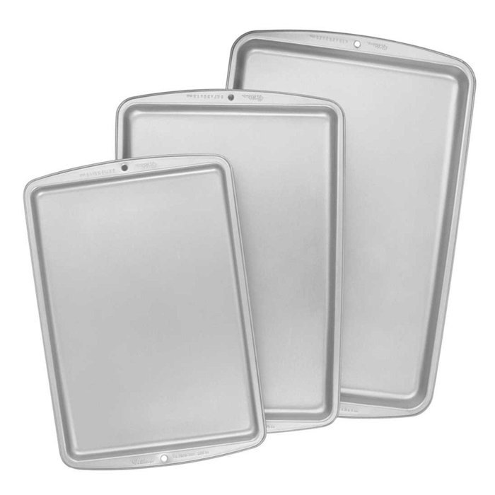 Essential Home 3-Piece Cookie Sheet Set N2
