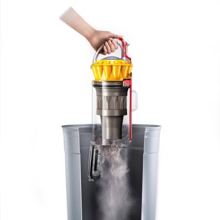 Dyson Ball Multi-Floor Bagless Upright Vacuum, 206900-01, Yellow/Silver N5