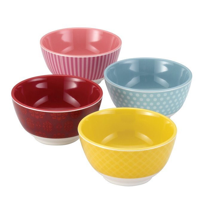 Cake Boss Countertop Accessories 7-Piece Melamine Mixing and Prep Bowl Set N4