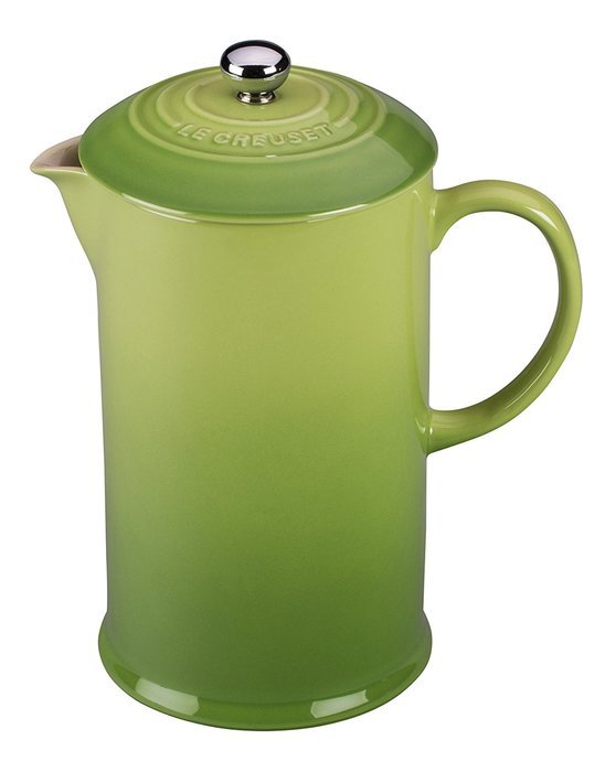 Le Creuset Stoneware 27-Ounce French Press, Hibiscus N2