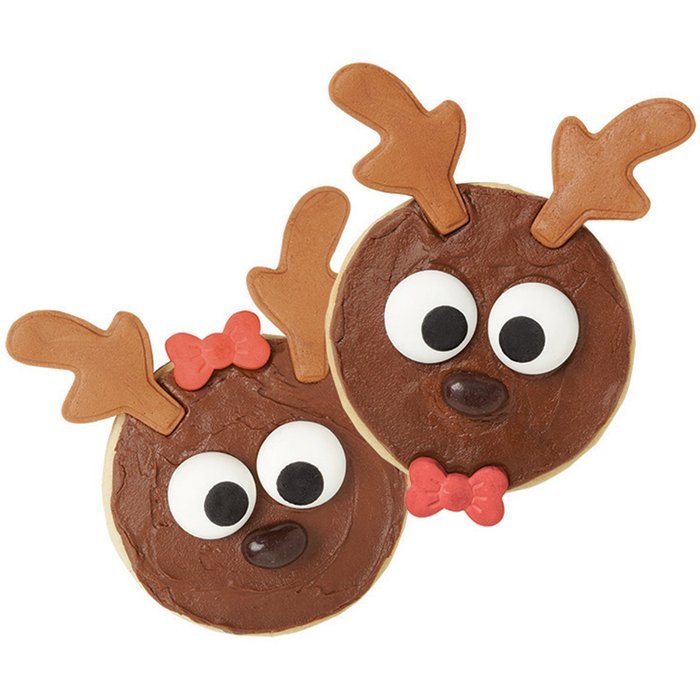Wilton 2104-0036 Cupcake Decorating Kit, Reindeer Treat