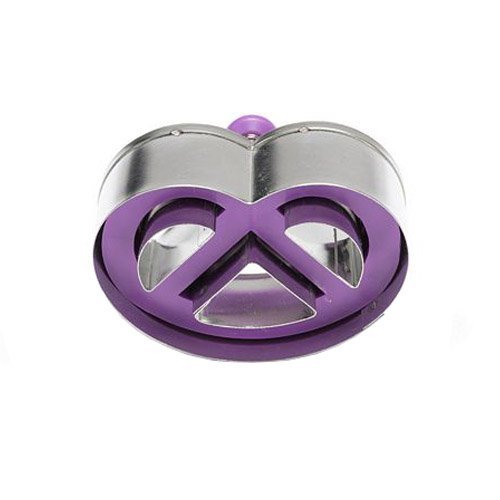 Patisse Pretzel Plunger Cutter, 2 3/8-Inch, Metal