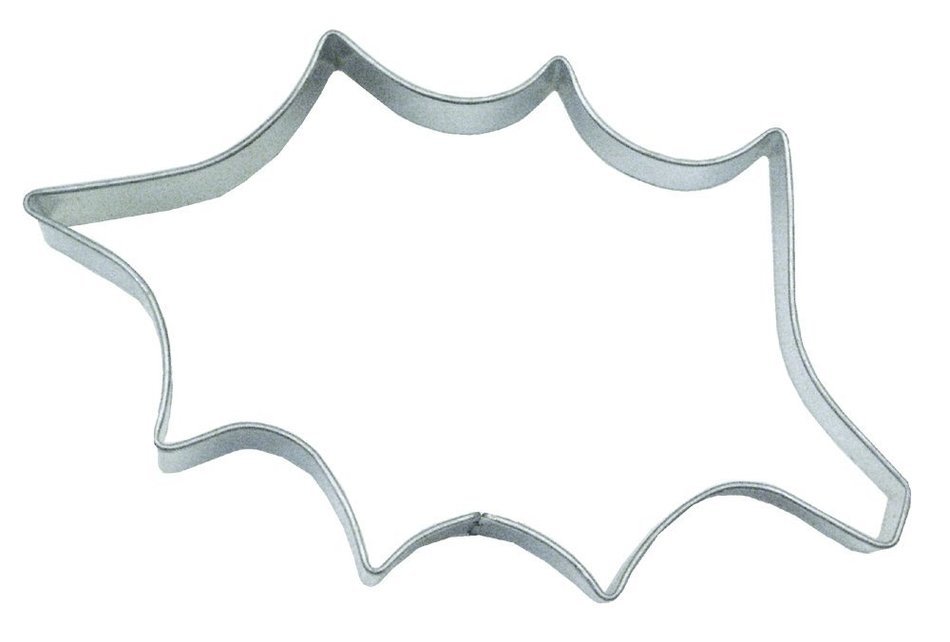 7.5cm Tinplate Holly Leaf Cutter Cooker
