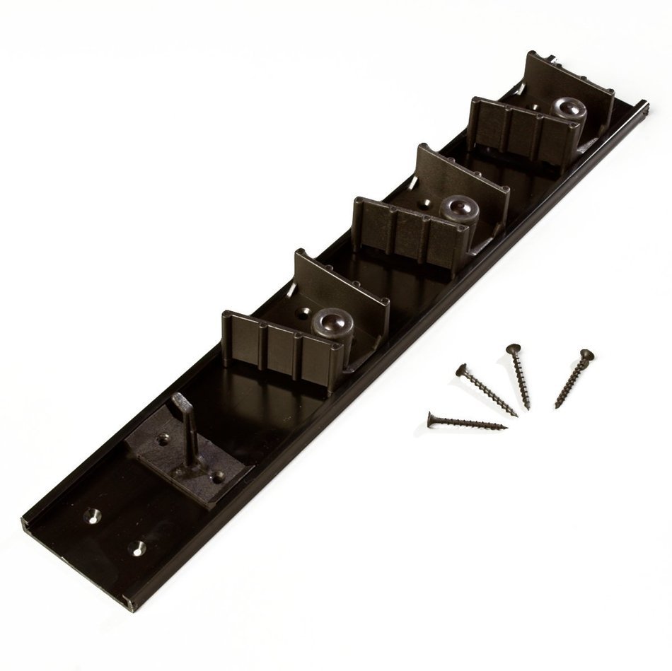 Carlisle 4073100 Roll 'N Grip Mop, Broom and Tool Holder / Storage System N4
