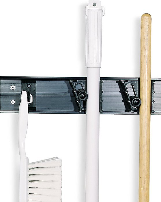 Carlisle 4073100 Roll 'N Grip Mop, Broom and Tool Holder / Storage System N6