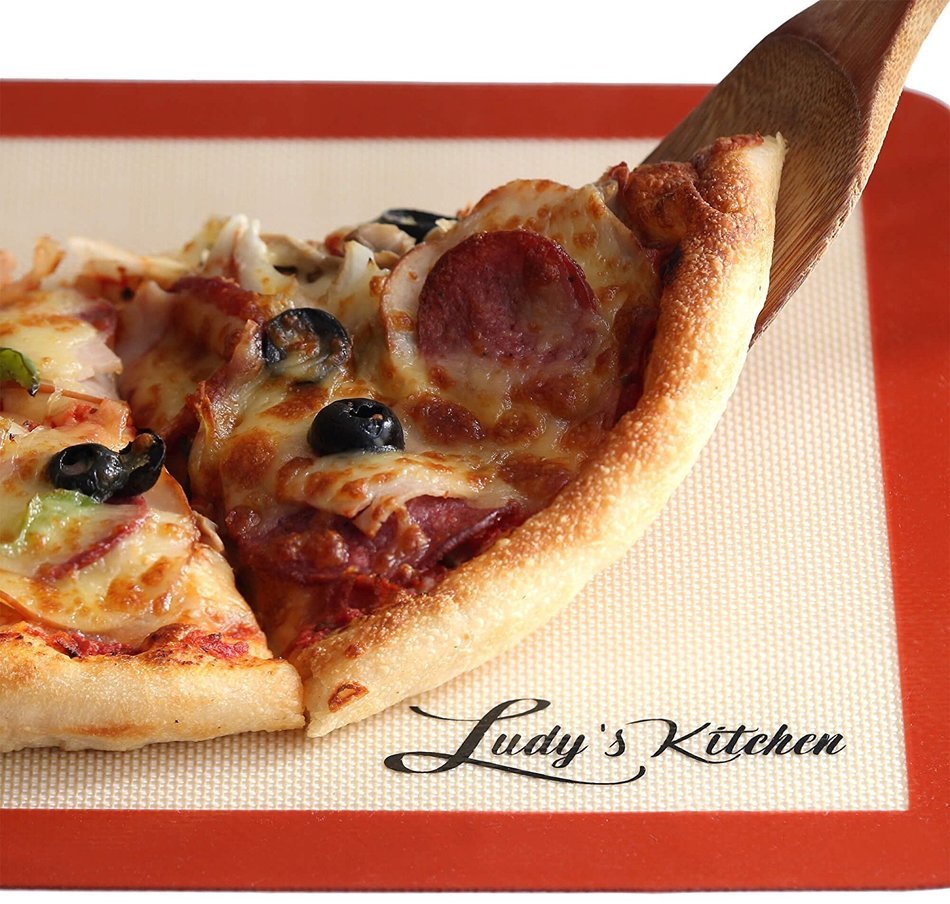 Ludy's Kitchen 3-Pc Silicone Bakeware Set - Professional Grade Silicone Baking Mats - Replaces Parchment Paper... N18