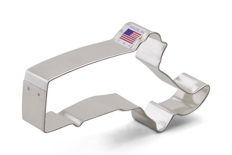 Ann Clark Massachusetts Cookie Cutter - 4.75 Inches - Tin Plated Steel