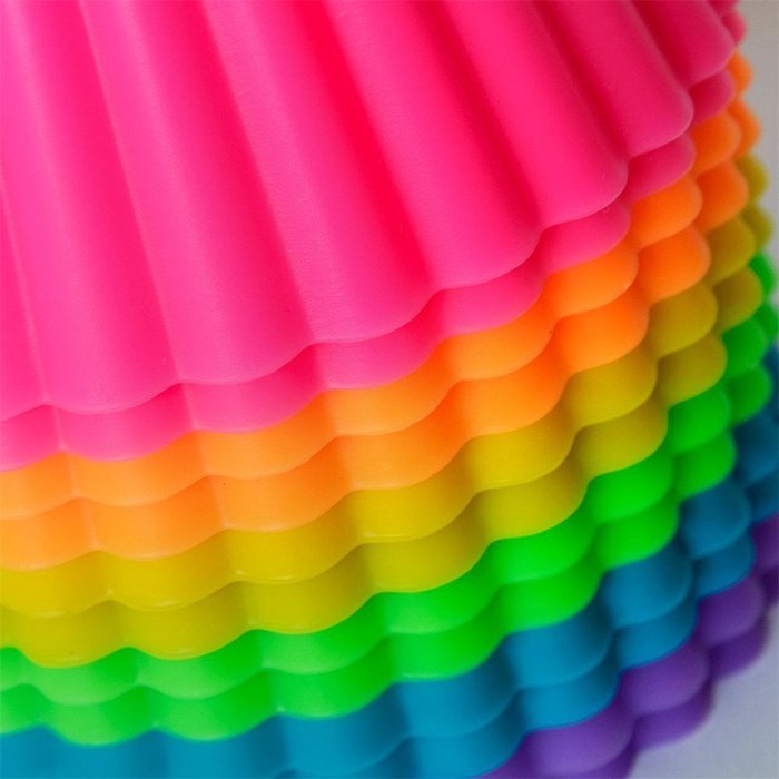 Phifo Nonstick Muffin Pan 12 Cup + 12 Removable Silicone Cupcake Holders. Premium Cupcake Pan + Cupcake Baking... N7