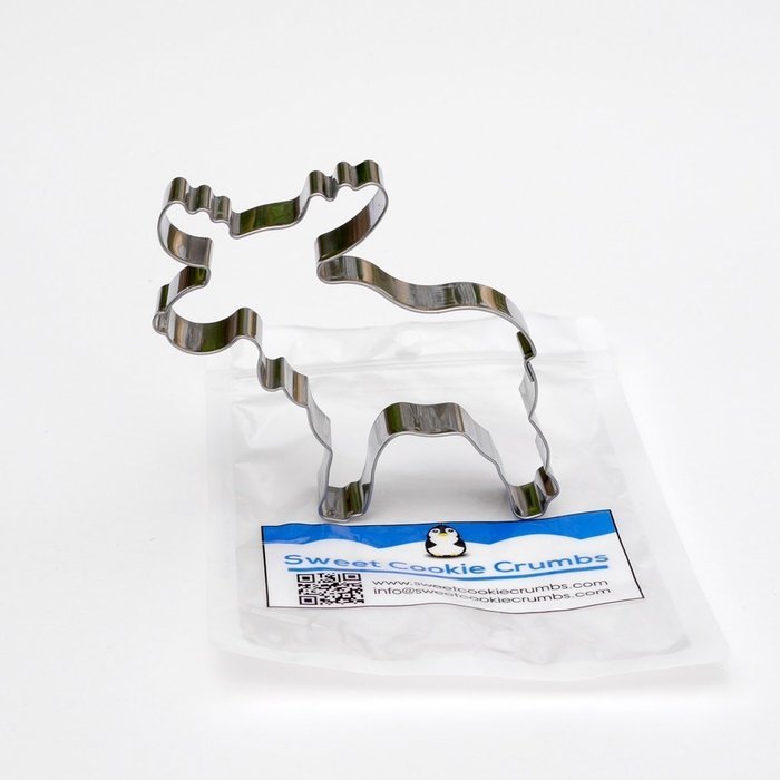 Moose Cookie Cutter- Stainless Steel