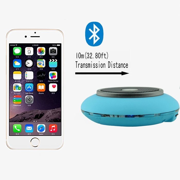 iUFO Portable Wireless Bluetooth Speaker Colorful Light Bell Compatible with iPhone/iPad/iPod/Smartphones/Tablets... N8
