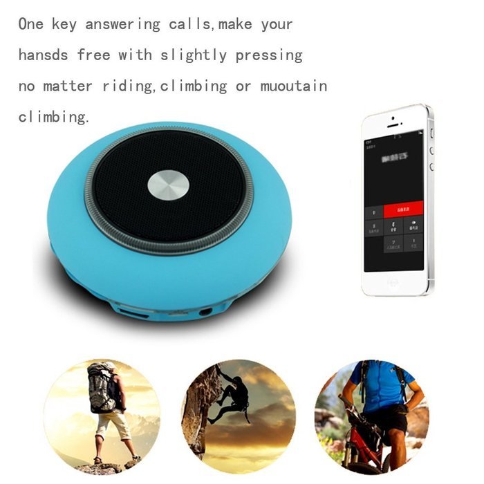 iUFO Portable Wireless Bluetooth Speaker Colorful Light Bell Compatible with iPhone/iPad/iPod/Smartphones/Tablets... N11