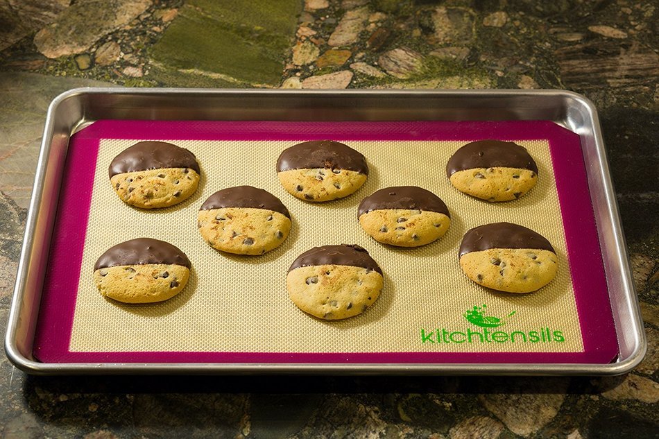 Kitchtensils Silicone Non-stick Baking Half Sheet Mat N3