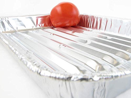 Durable Disposable Aluminum Large Broiler/ Baking Tray #3000 (50) N2