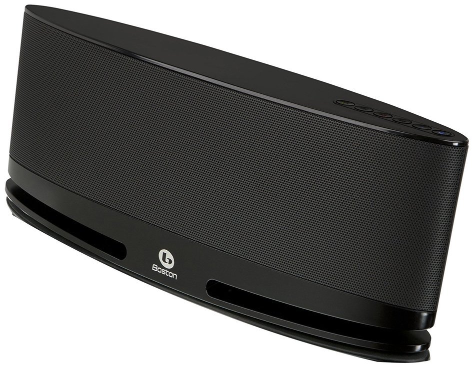 Boston Acoustics MC200Air Wireless Speaker System for AirPlay (Gloss Black) (Discontinued by Manufacturer)