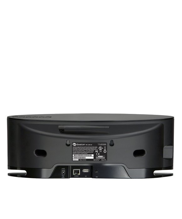 Boston Acoustics MC200Air Wireless Speaker System for AirPlay (Gloss Black) (Discontinued by Manufacturer) N2