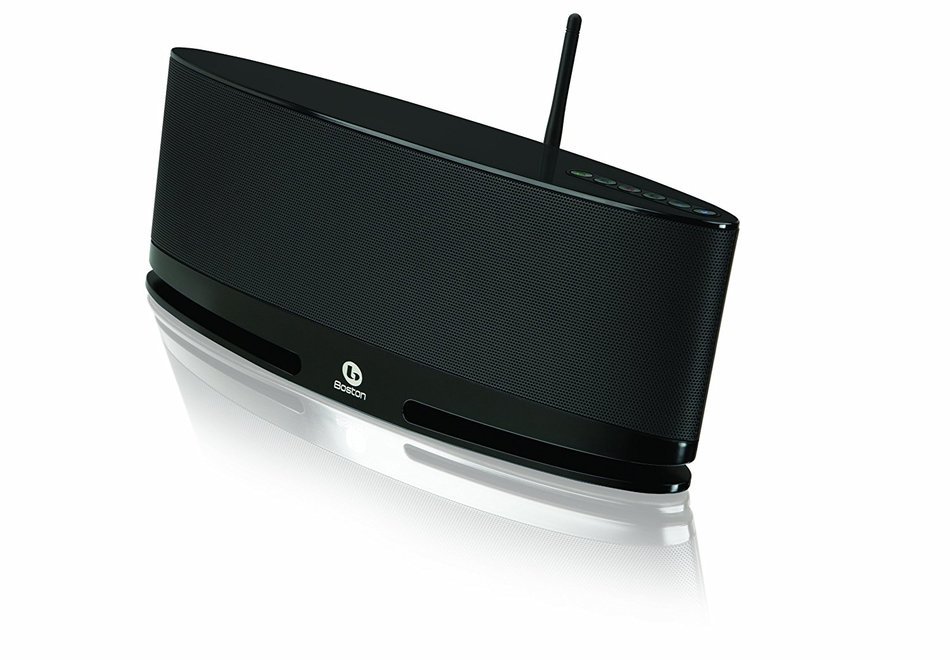 Boston Acoustics MC200Air Wireless Speaker System for AirPlay (Gloss Black) (Discontinued by Manufacturer) N4