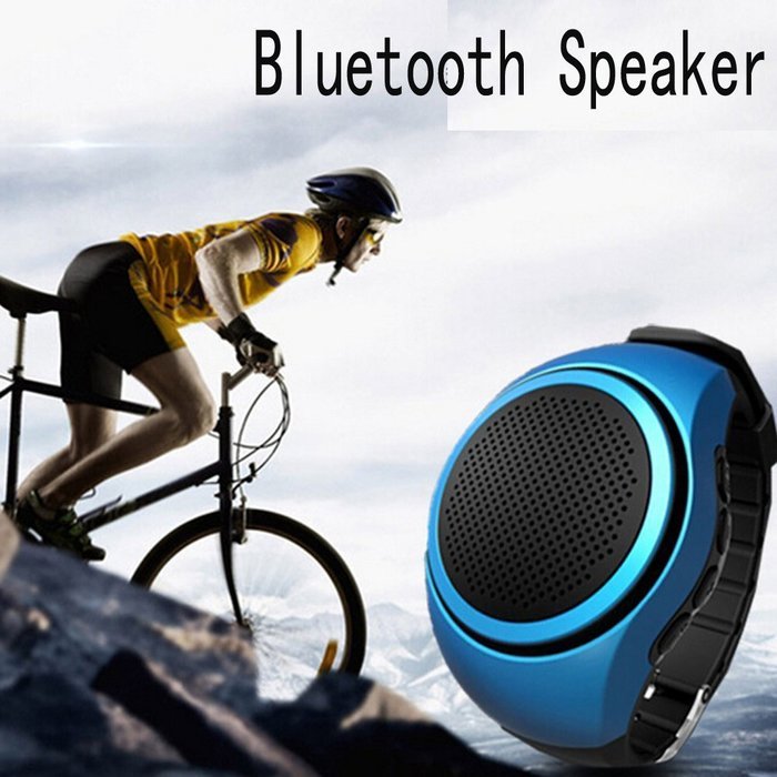 Multifunctional Bluetooth Speaker Watch [ Convenient and Portable Sports Watch Design ] MP3 Music Player + Radio... N10