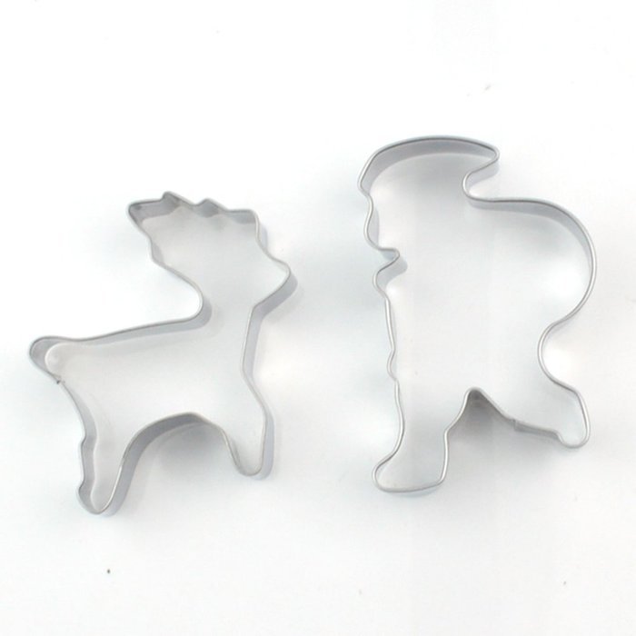 GXHUANG Stainless Steel Cookie Cutter (Whale),for Anniversary Birthday Christmas New Year Party N28