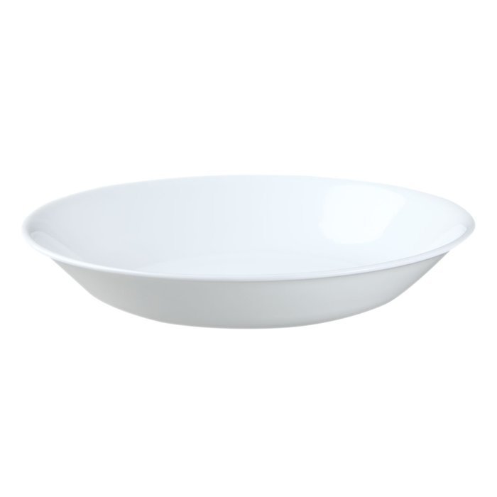 Corelle Livingware 20-Ounce Salad/Pasta Bowl, Winter Frost White