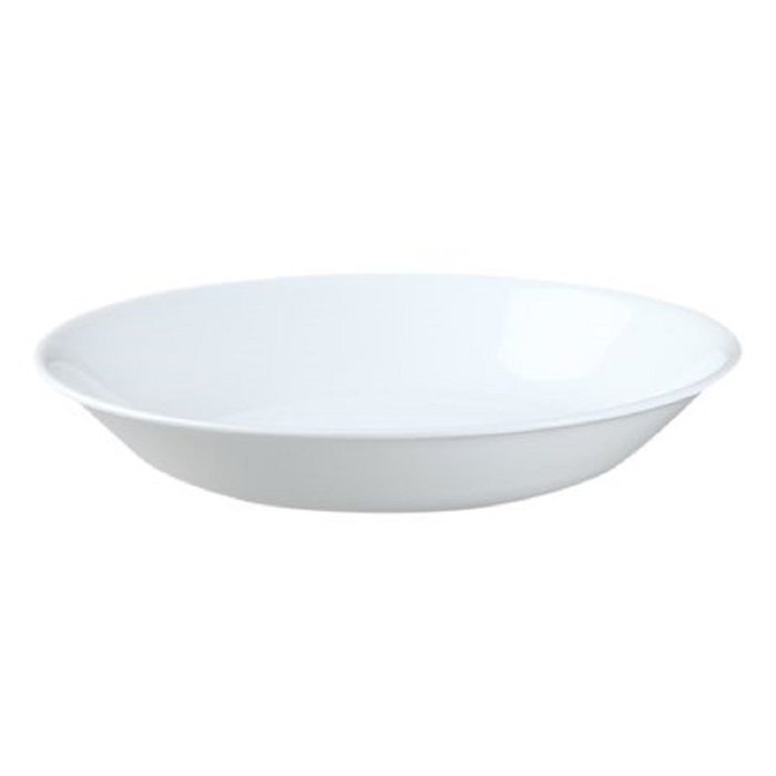 Corelle Livingware 20-Ounce Salad/Pasta Bowl, Winter Frost White N2
