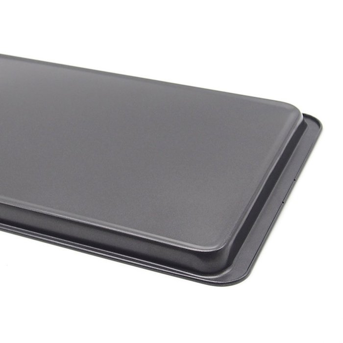 SS&CC Non Stick 14.5 Inch Oven Baking and Cookie Sheet Heavy-gauge Steel (black) N2