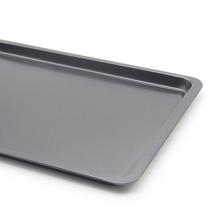 SS&CC Non Stick 14.5 Inch Oven Baking and Cookie Sheet Heavy-gauge Steel (black) N3