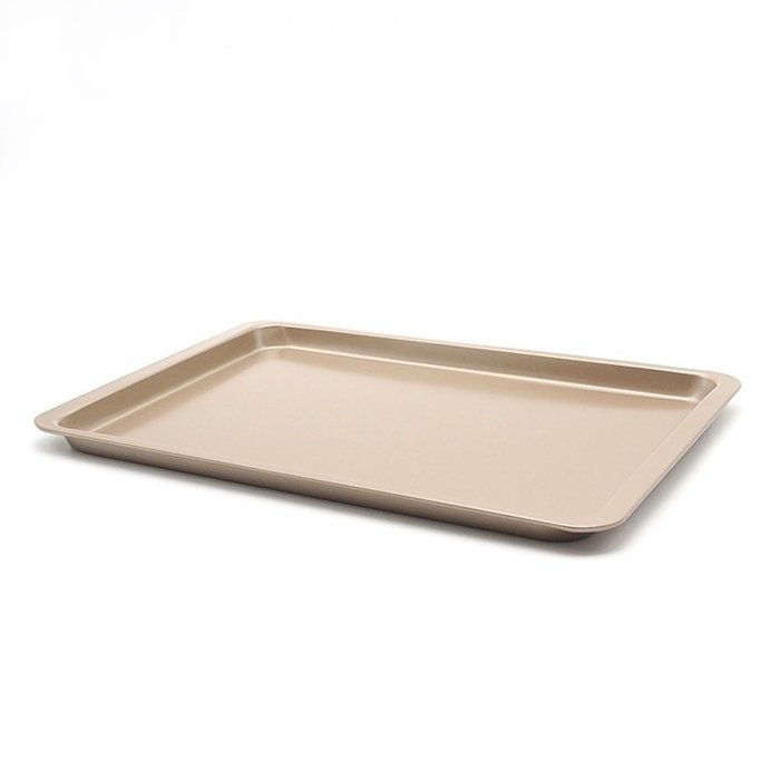 SS&CC Non Stick 14.5 Inch Oven Baking and Cookie Sheet Heavy-gauge Steel (black) N4