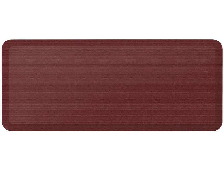 NewLife by GelPro Designer Comfort Mat, 20 by 48-Inch, Grasscloth Crimson