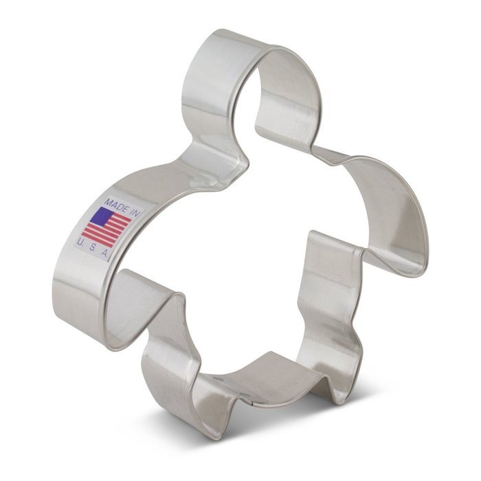 Ann Clark Ann Clark Turtle Sea Cookie Cutter - 4.25 Inches - Tin Plated Steel