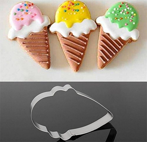 1 Pcs/Quality Stainless Steel Ice Cream Cone Cake Biscuit Cookie Cutter Bread Cupcake Mold Cake Decorating tools