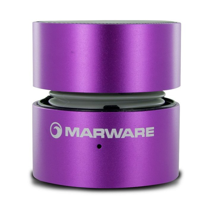 Marware UpSurge Portable Mini Rechargeable Speaker - Purple