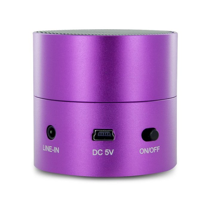 Marware UpSurge Portable Mini Rechargeable Speaker - Purple N2