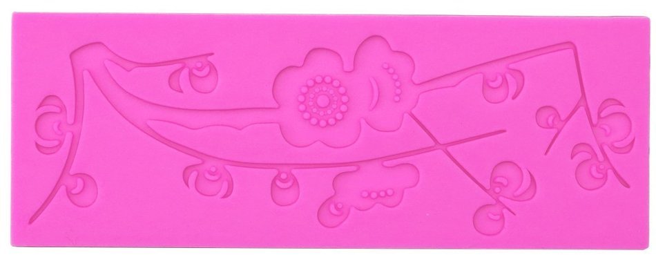 5pc Cake Decorating Molds- Premium Silicone Decoration Molds for Sugarcraft, Fondant, Gumpaste, Resin Mold , Lace... N4