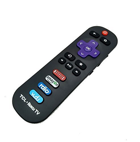 Remote Replacement for ROKU TV, TCL Smart TV, Compatible for RC280, All 2014 and 2015 TCL Models, 40FS4610R